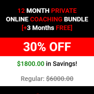 12 Month Private Online Coaching Bundle