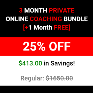3 Month Private Online Coaching Bundle